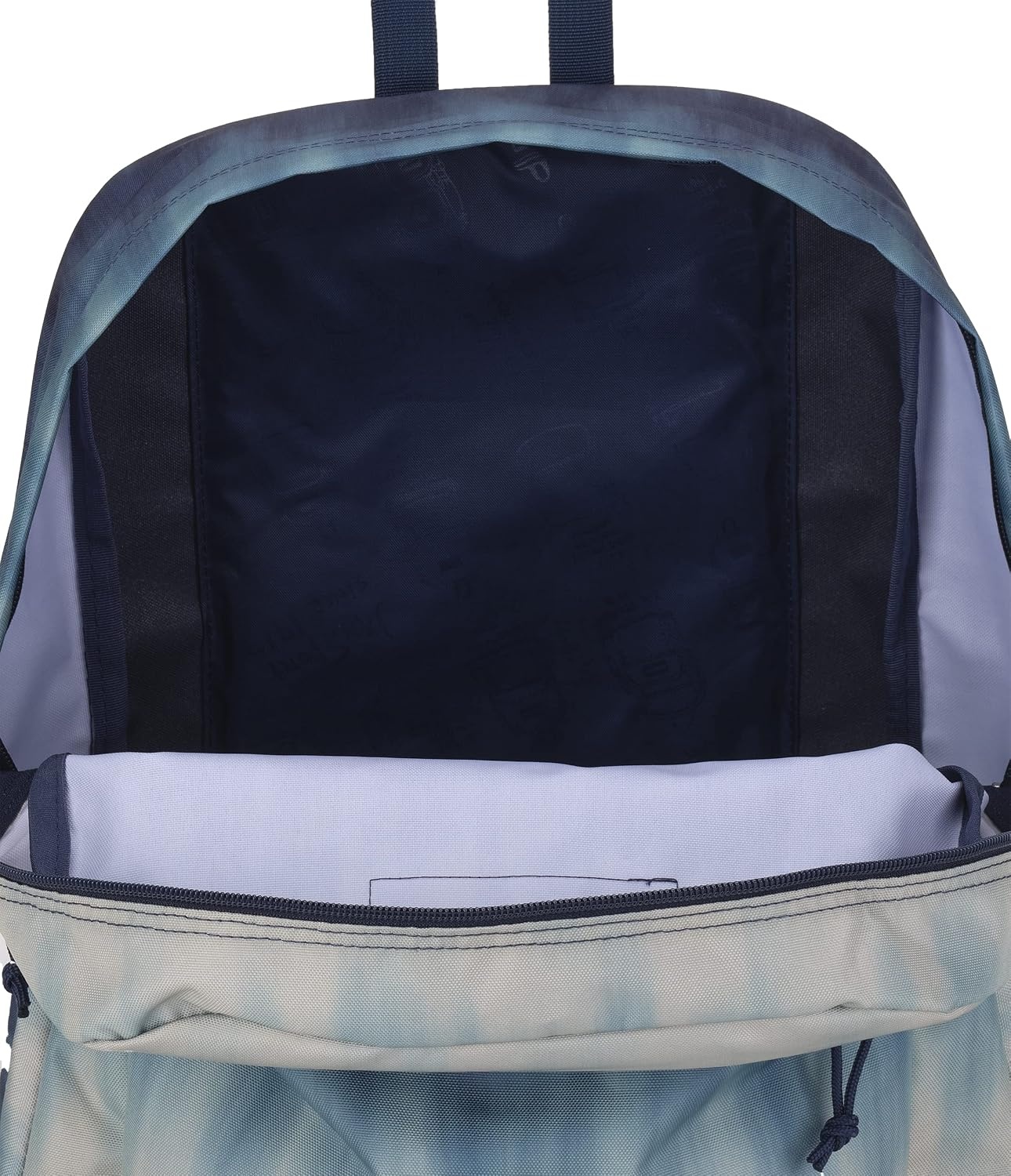 image:imageJanSport SuperBreak One Backpack Navy Durable Lightweight Bag with 1 Main Compartment Front Utility Pocket with Builtin Organizer Premium BackpackOmbre Falls