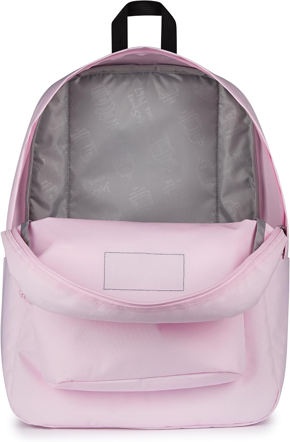 image:imageJanSport SuperBreak One Backpack Navy Durable Lightweight Bag with 1 Main Compartment Front Utility Pocket with Builtin Organizer Premium BackpackPink Ice