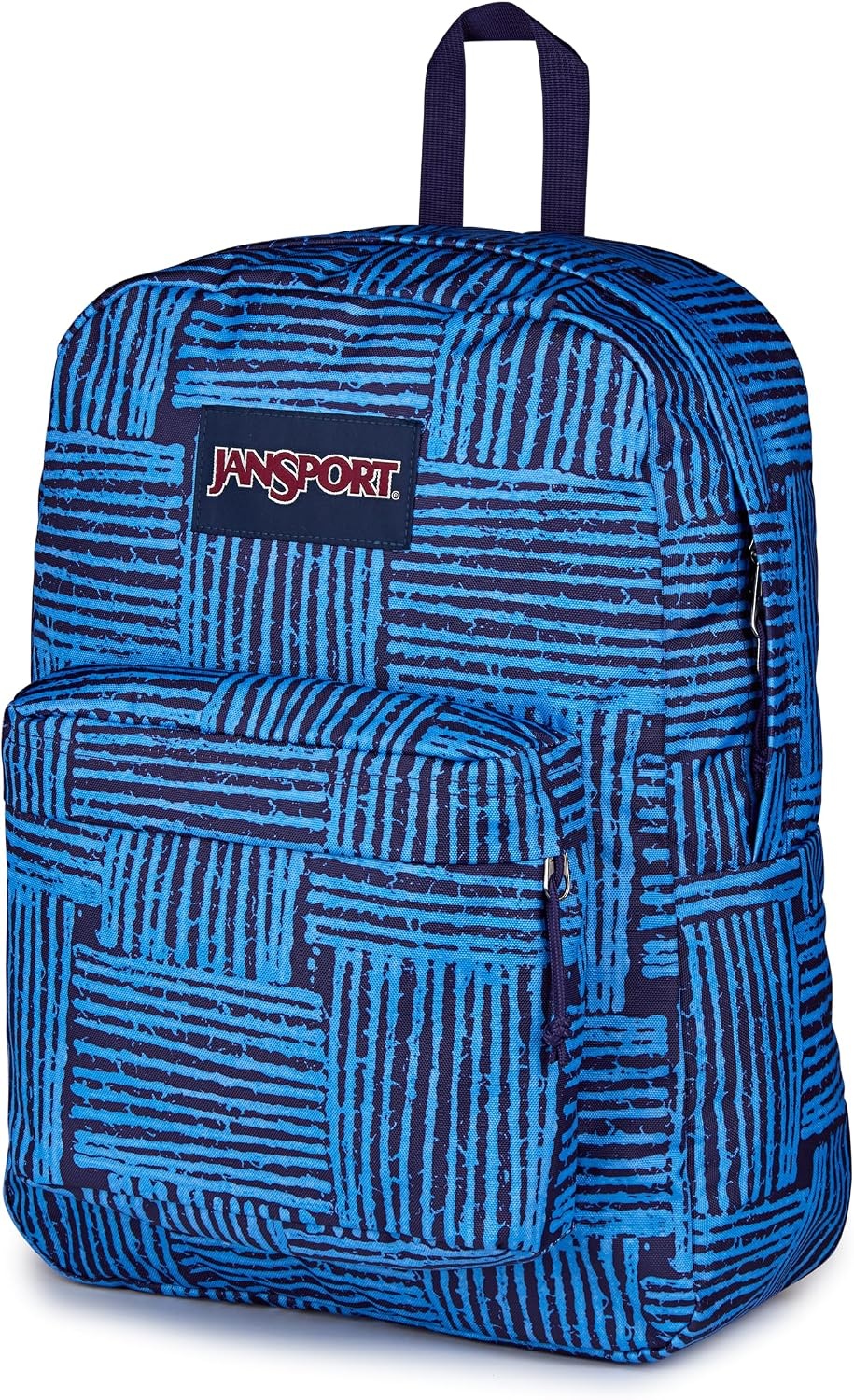 image:imageJanSport SuperBreak One Backpack Navy Durable Lightweight Bag with 1 Main Compartment Front Utility Pocket with Builtin Organizer Premium BackpackThreaded