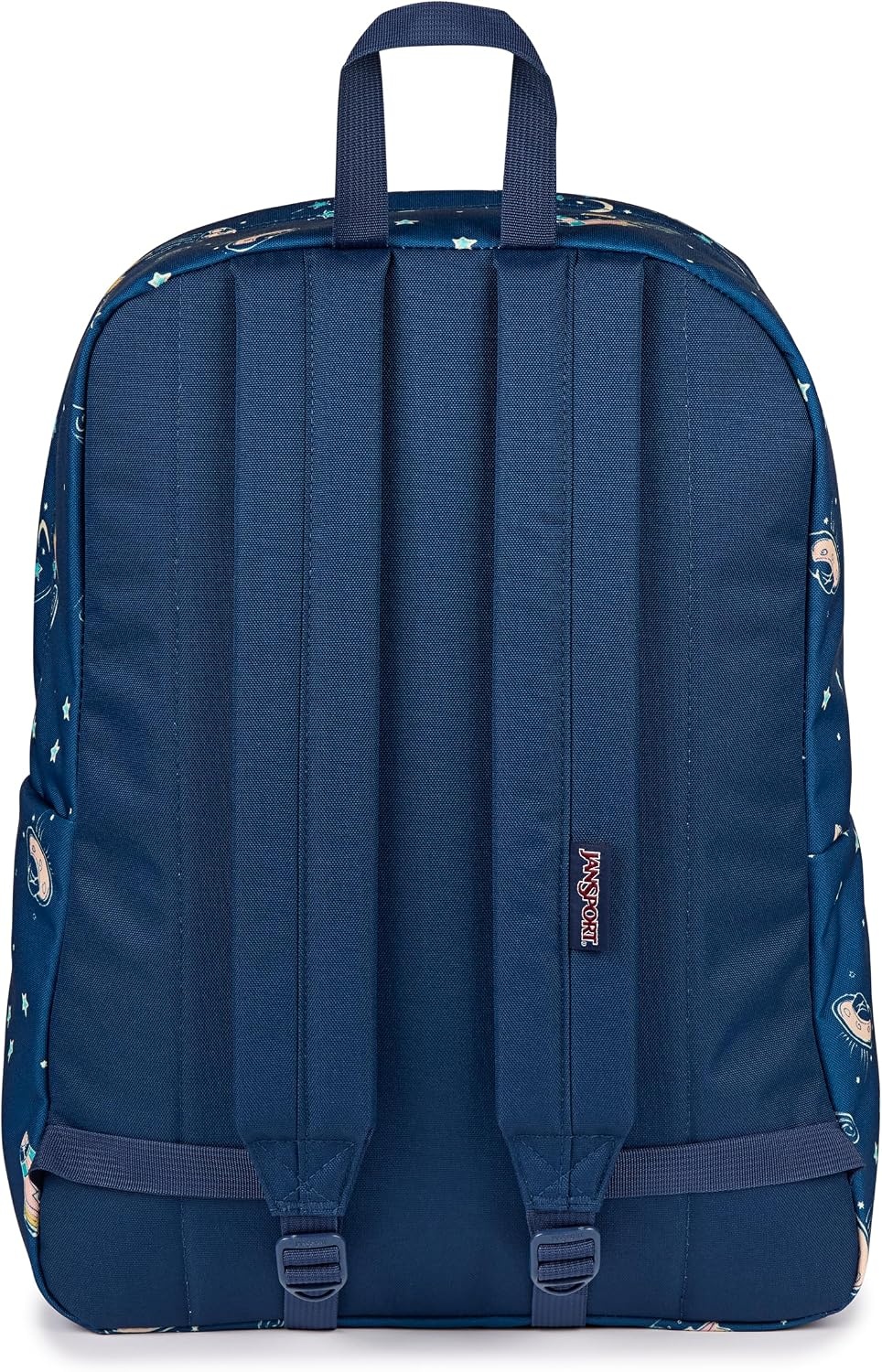image:imageJanSport SuperBreak One Backpack Navy Durable Lightweight Bag with 1 Main Compartment Front Utility Pocket with Builtin Organizer Premium BackpackVortex Voyage