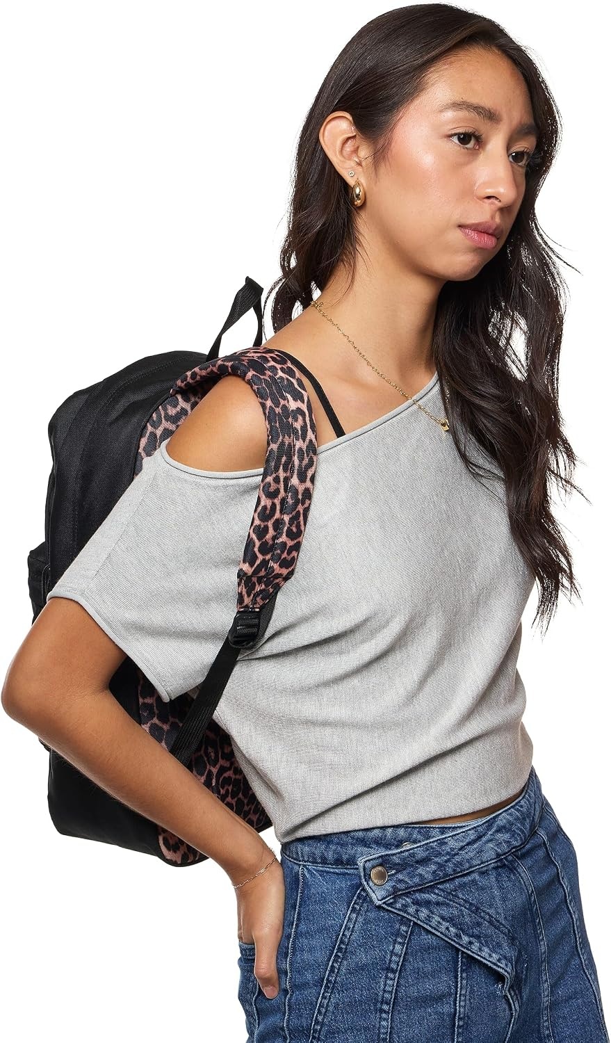 image:imageJanSport SuperBreak Plus BackpackAnimal Illusion Contrast