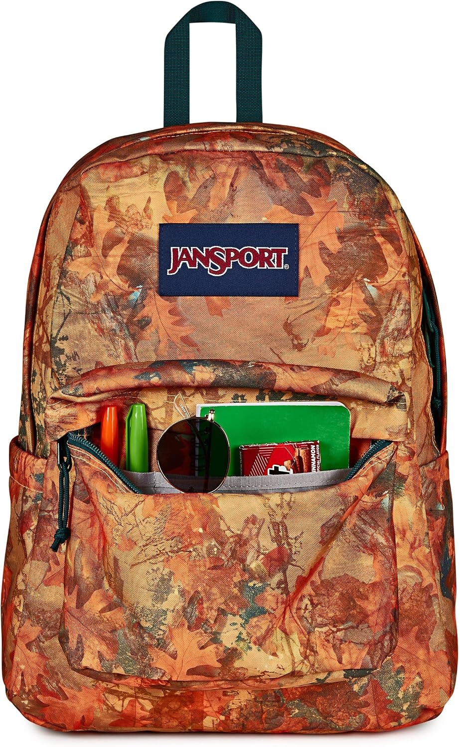 image:imageJanSport SuperBreak Plus BackpackBogcore Camo Orange