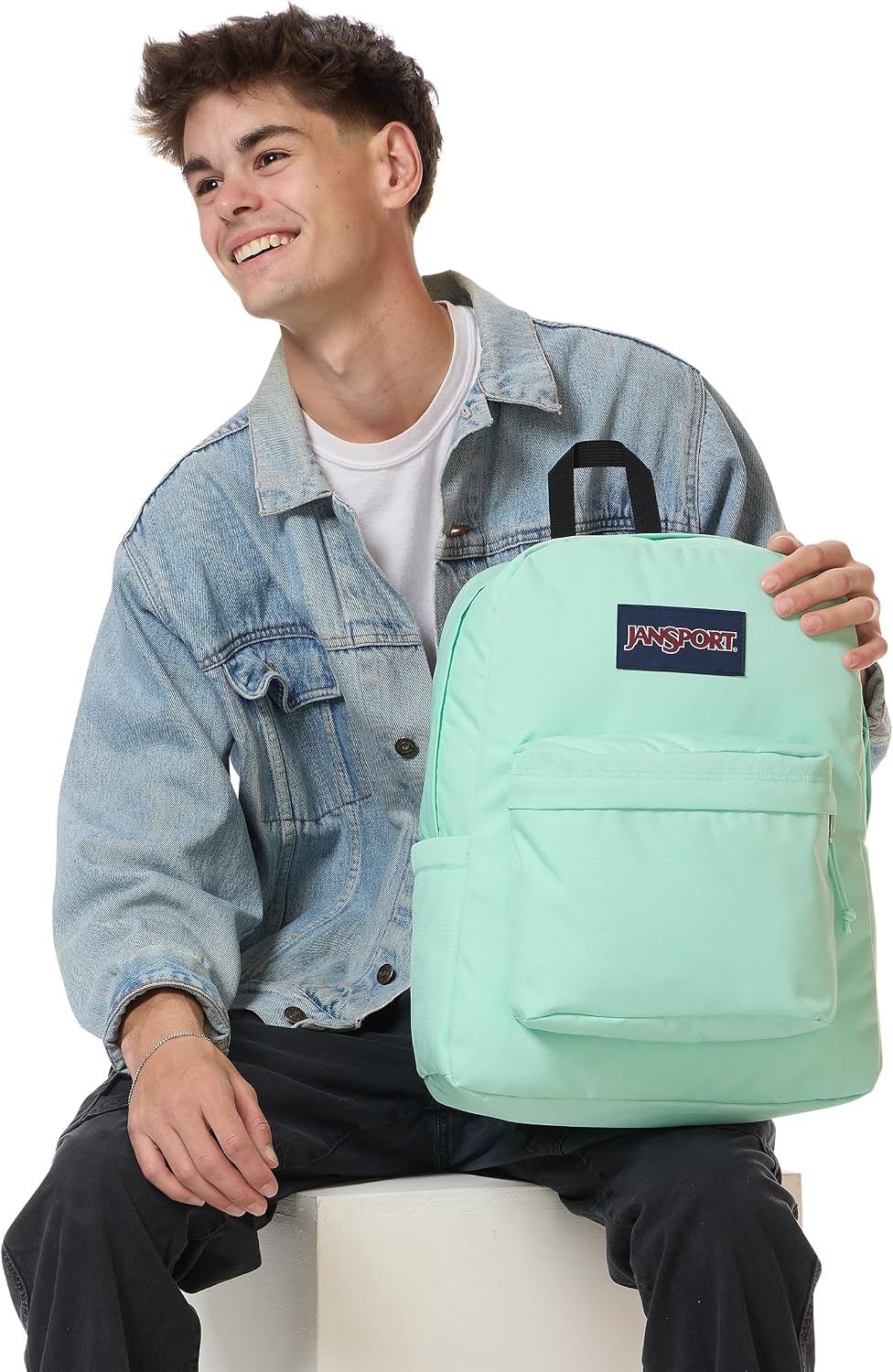 image:imageJanSport SuperBreak Plus BackpackMagic Mint
