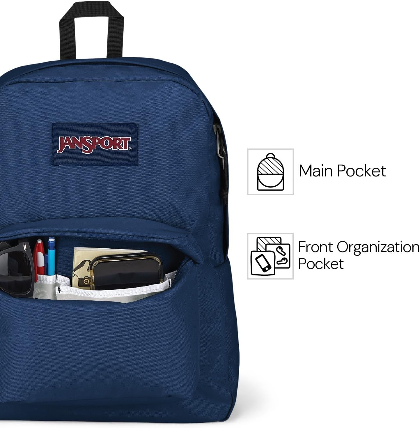 image:imageJanSport SuperBreak Plus BackpackNavy