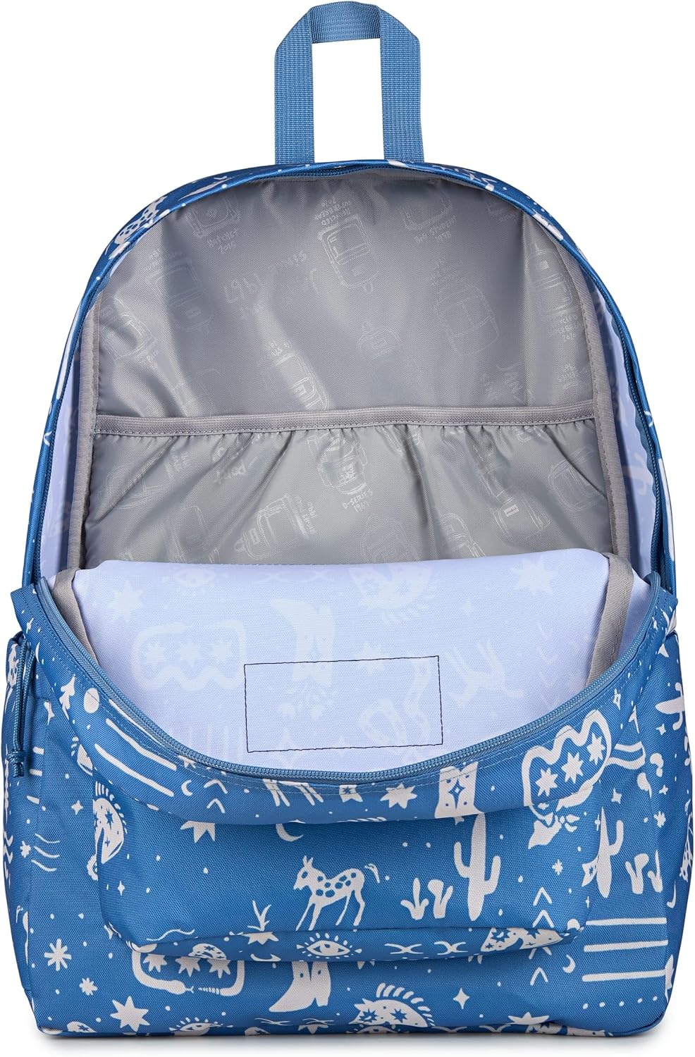 image:imageJanSport SuperBreak Plus BackpackYeehawsHorses Blue