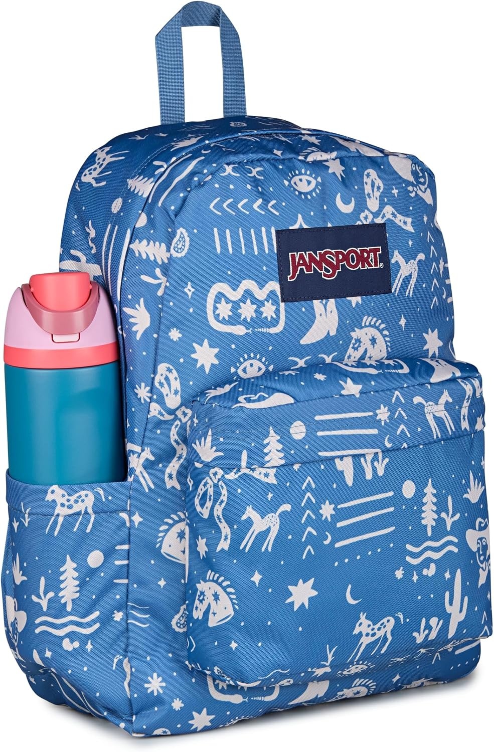 image:imageJanSport SuperBreak Plus BackpackYeehawsHorses Blue
