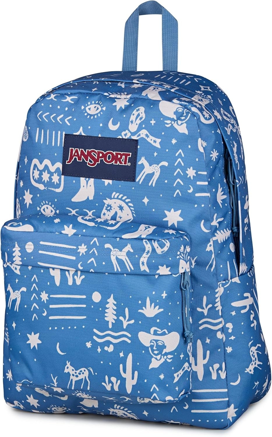 image:imageJanSport SuperBreak Plus BackpackYeehawsHorses Blue