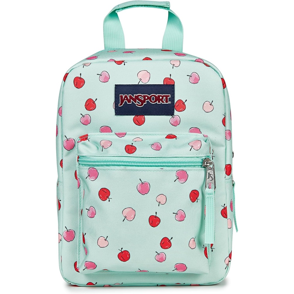 image:imageJanSport Big Break Insulated Lunch Bag Small SoftSided Cooler Ideal for Class Work or Meal Prep BlackApple Orchard Magic
