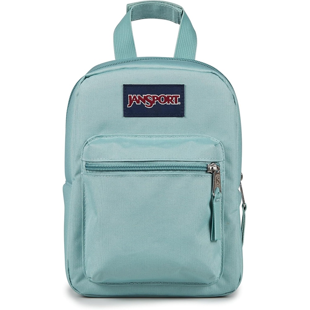image:imageJanSport Big Break Insulated Lunch Bag Small SoftSided Cooler Ideal for Class Work or Meal Prep BlackFaded Sage