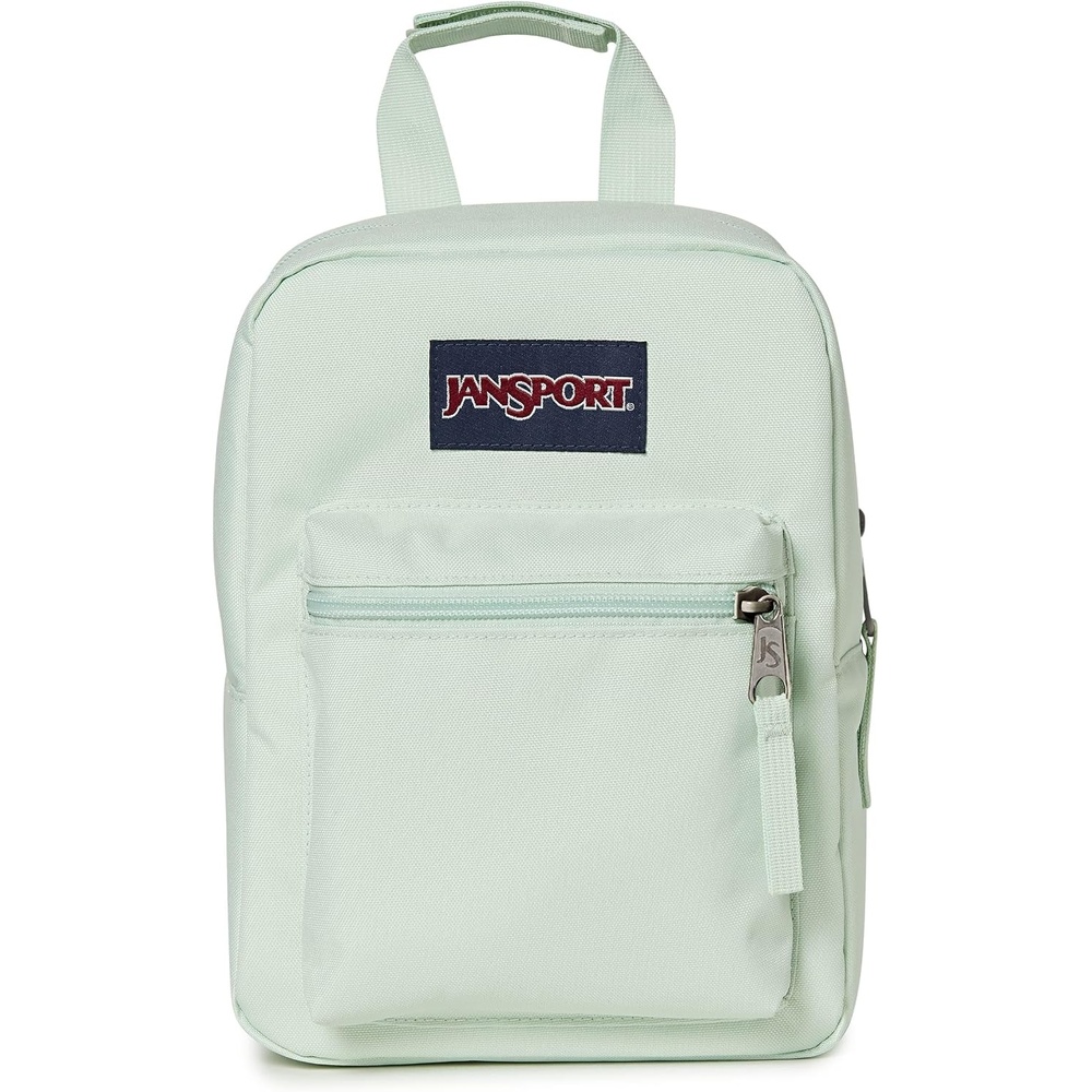 image:imageJanSport Big Break Insulated Lunch Bag Small SoftSided Cooler Ideal for Class Work or Meal Prep BlackFoggy Mint