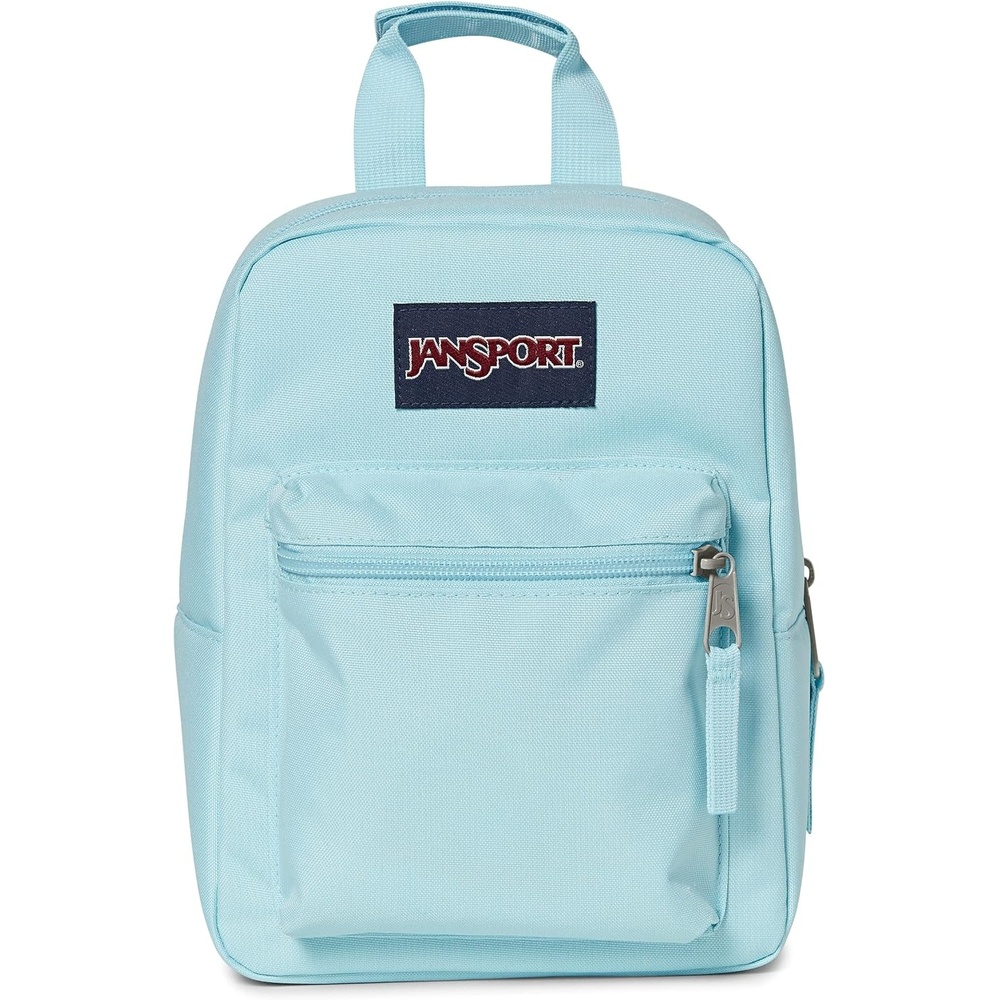 image:imageJanSport Big Break Insulated Lunch Bag Small SoftSided Cooler Ideal for Class Work or Meal Prep BlackSky High Blue