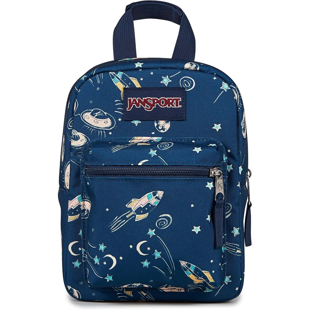 image:imageJanSport Big Break Insulated Lunch Bag Small SoftSided Cooler Ideal for Class Work or Meal Prep BlackVortex Voyage
