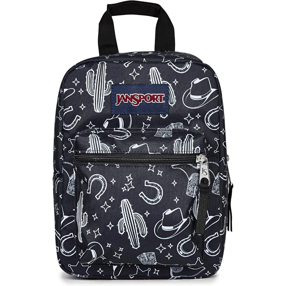 image:imageJanSport Big Break Insulated Lunch Bag Small SoftSided Cooler Ideal for Class Work or Meal Prep BlackWild West Escape