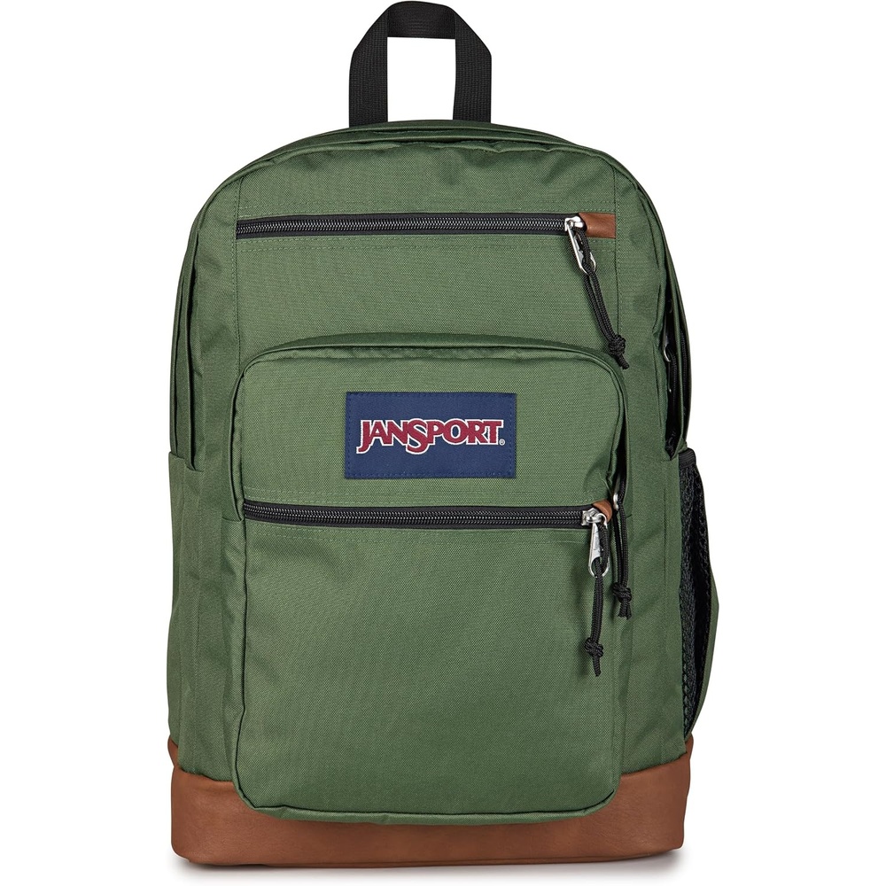 image:imageJanSport Cool Backpack with 15inch Laptop Sleeve Large Computer Bag Rucksack with 2 Compartments Ergonomic Straps Loden Frost Ergonomic Straps Waterbottle Pocket Campus Weekender Travel RucksackCargo Green