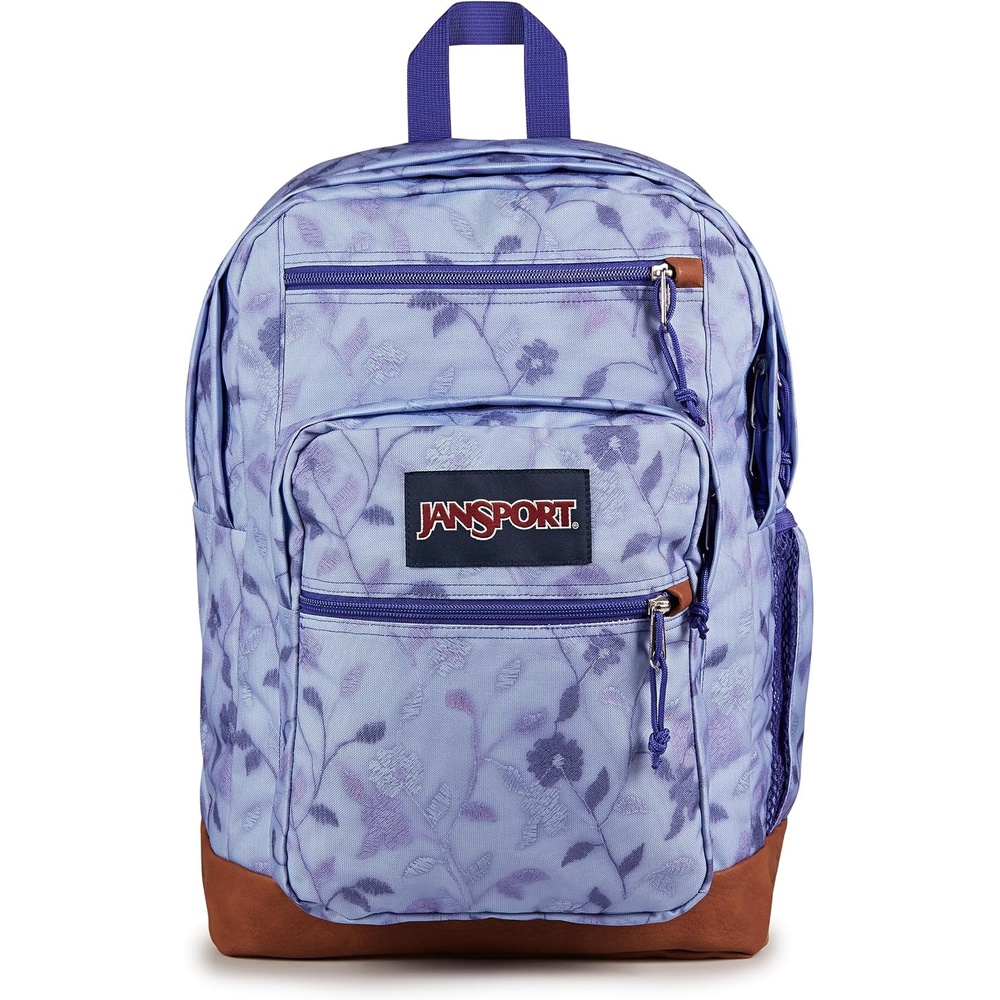 image:imageJanSport Cool Backpack with 15inch Laptop Sleeve Large Computer Bag Rucksack with 2 Compartments Ergonomic Straps Loden Frost Ergonomic Straps Waterbottle Pocket Campus Weekender Travel RucksackLines Vines