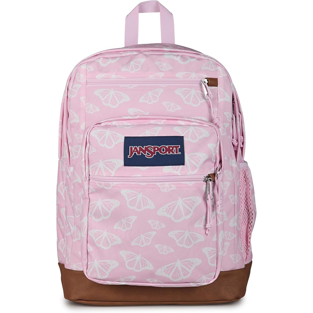 image:imageJanSport Cool Backpack with 15inch Laptop Sleeve Large Computer Bag Rucksack with 2 Compartments Ergonomic Straps Loden Frost Ergonomic Straps Waterbottle Pocket Campus Weekender Travel RucksackFlutter By Pink Ice
