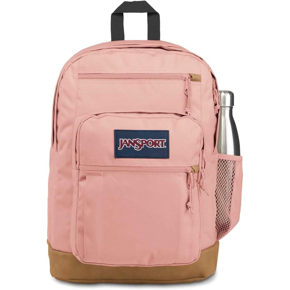 image:imageJanSport Cool Backpack with 15inch Laptop Sleeve Large Computer Bag Rucksack with 2 Compartments Ergonomic Straps Loden Frost Ergonomic Straps Waterbottle Pocket Campus Weekender Travel RucksackMisty Rose
