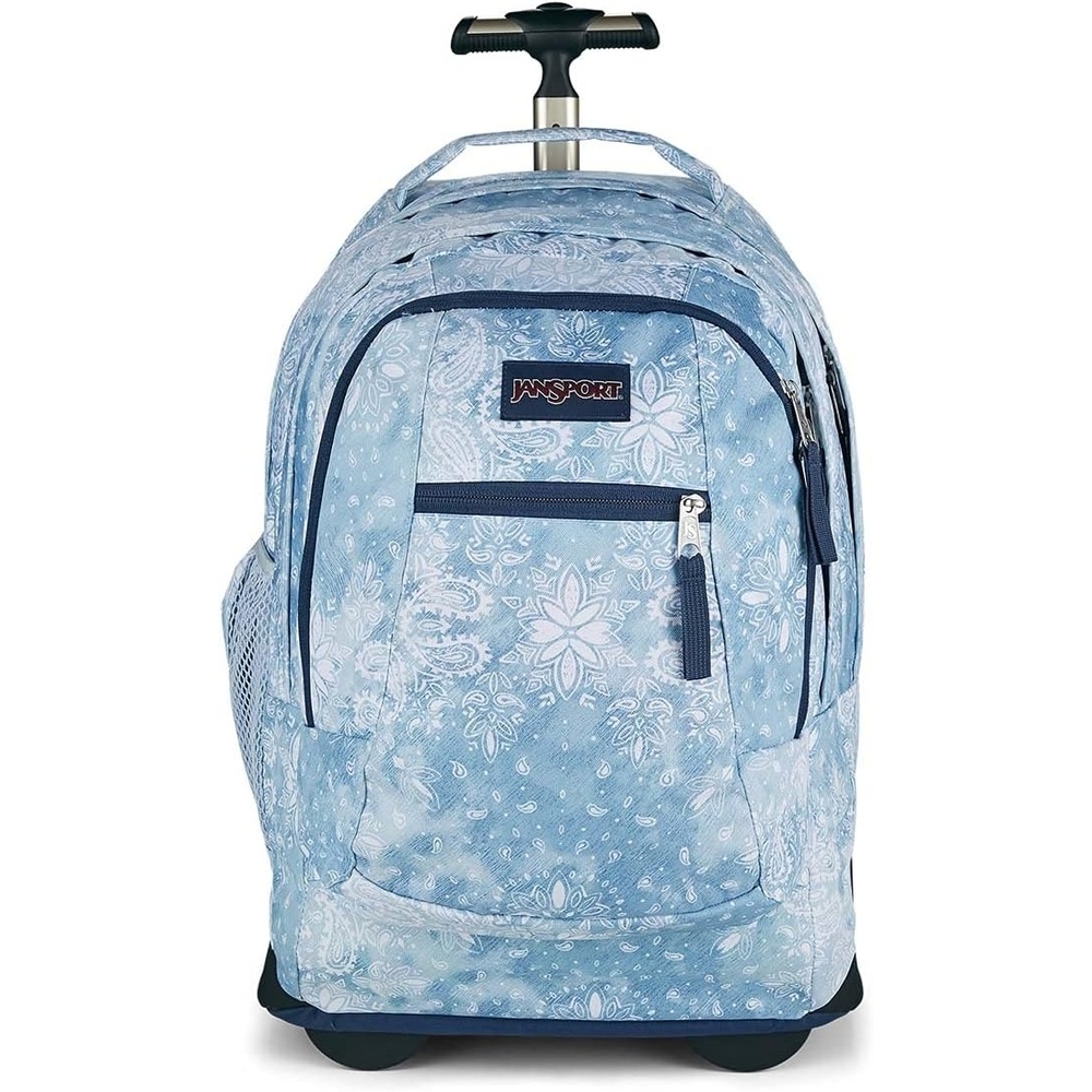 image:imageJanSport Driver 8 Rolling Backpack Wheeled Travel Bag with 15Inch Laptop Sleeve One Size BlackLucky Bandanna