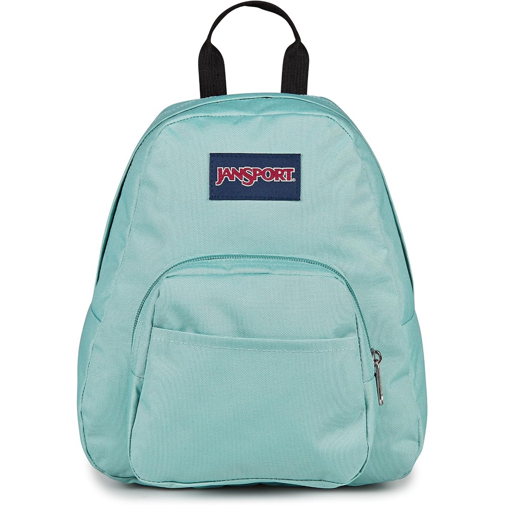 image:imageJanSport Half Pint Mini Backpack 102 L Durable Mini Bag Purse with Adjustable Shoulder Straps Single Main Compartment Zippered Stash Pocket BlackFaded Sage