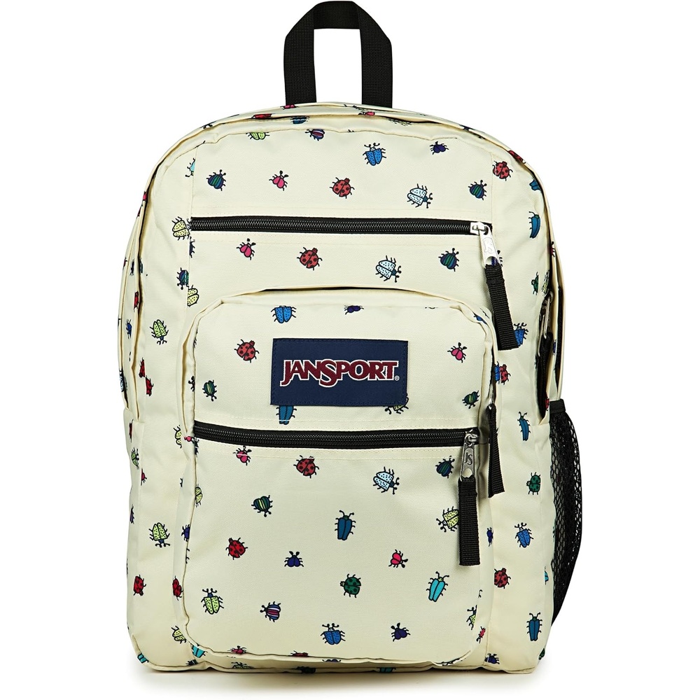 image:imageJanSport Laptop Backpack Computer Bag with 2 Compartments Ergonomic Shoulder Straps 15 Laptop Sleeve Haul Handle Cyberspace GalaxyA Bugs Vibe