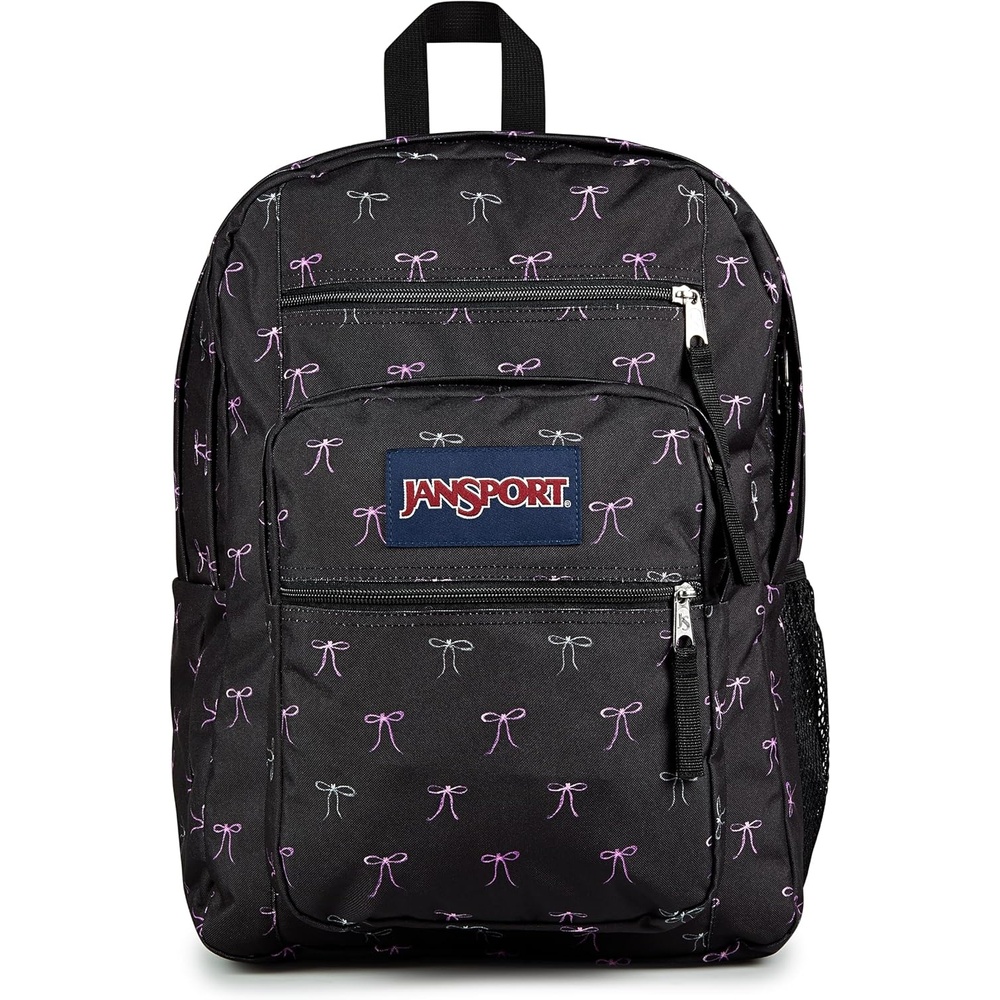 image:imageJanSport Laptop Backpack Computer Bag with 2 Compartments Ergonomic Shoulder Straps 15 Laptop Sleeve Haul Handle Cyberspace GalaxyBad Bows