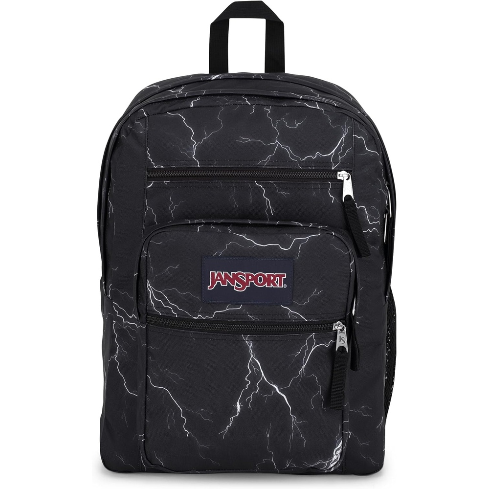 image:imageJanSport Laptop Backpack Computer Bag with 2 Compartments Ergonomic Shoulder Straps 15 Laptop Sleeve Haul Handle Cyberspace GalaxyElectric Bolts