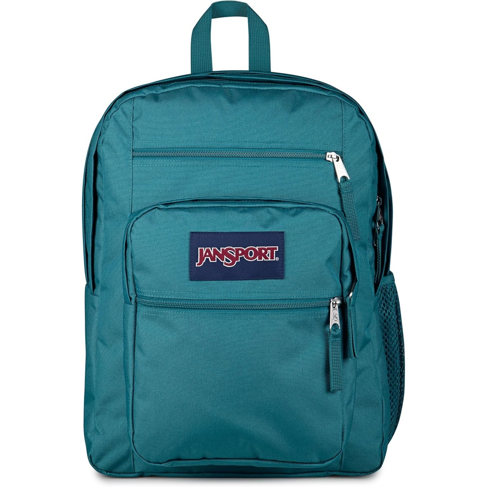 image:imageJanSport Laptop Backpack Computer Bag with 2 Compartments Ergonomic Shoulder Straps 15 Laptop Sleeve Haul Handle Cyberspace GalaxyEmerald Pool