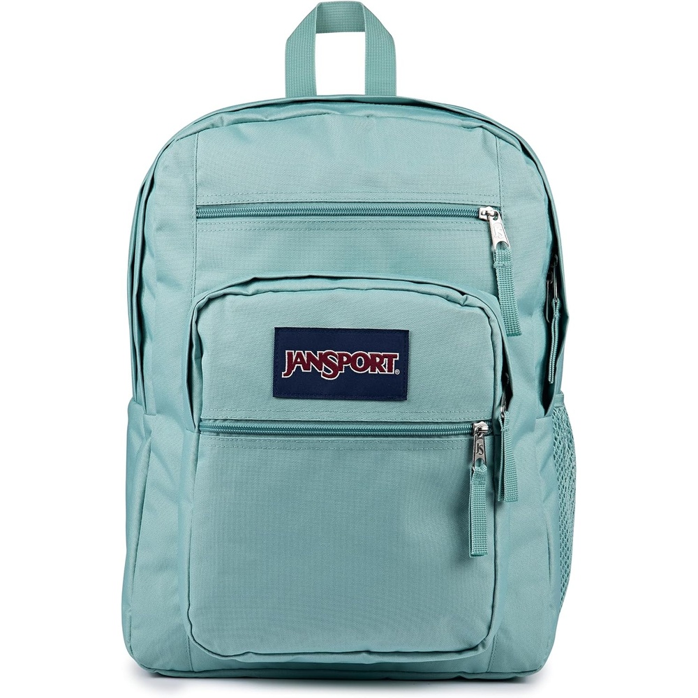 image:imageJanSport Laptop Backpack Computer Bag with 2 Compartments Ergonomic Shoulder Straps 15 Laptop Sleeve Haul Handle Cyberspace GalaxyFaded Sage