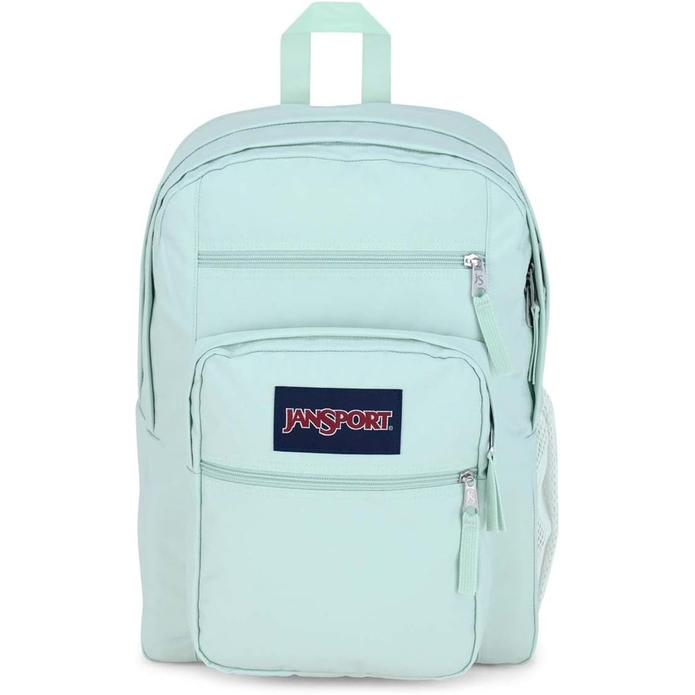 image:imageJanSport Laptop Backpack Computer Bag with 2 Compartments Ergonomic Shoulder Straps 15 Laptop Sleeve Haul Handle Cyberspace GalaxyFresh Mint
