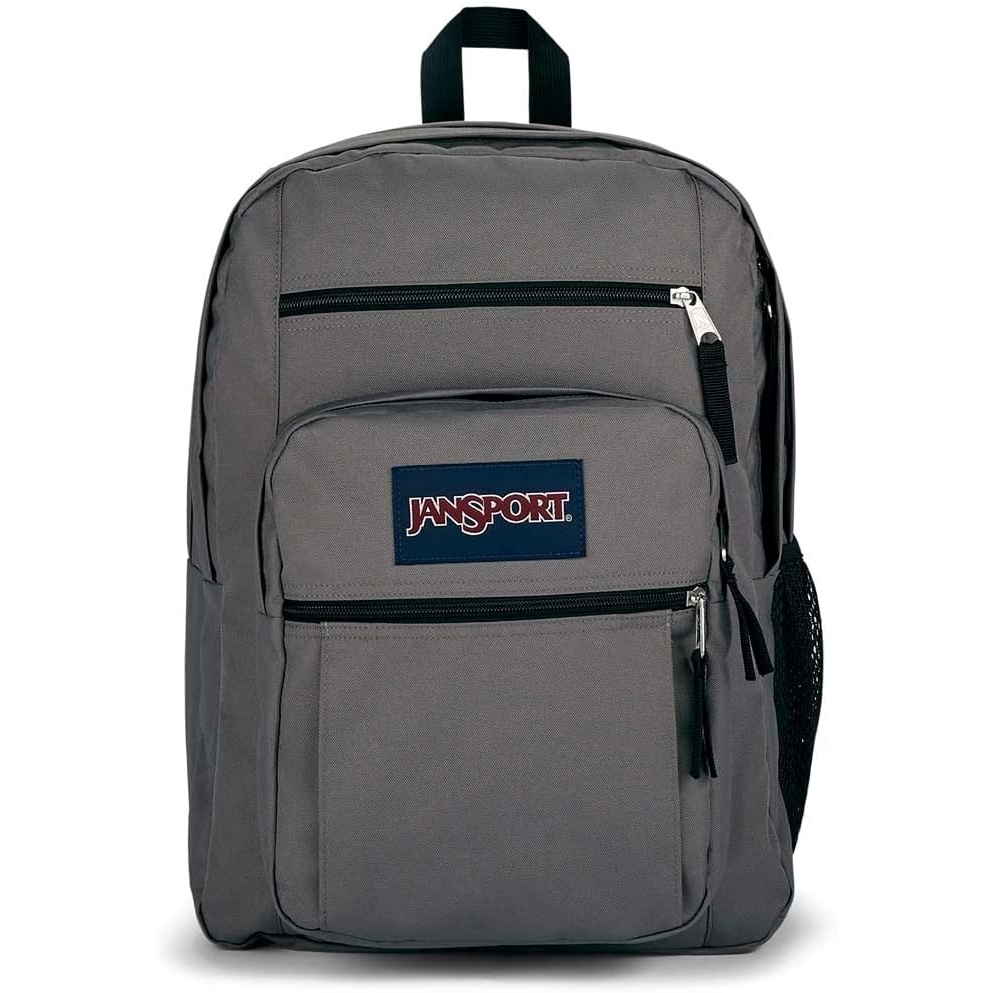 image:imageJanSport Laptop Backpack Computer Bag with 2 Compartments Ergonomic Shoulder Straps 15 Laptop Sleeve Haul Handle Cyberspace GalaxyGraphite Grey