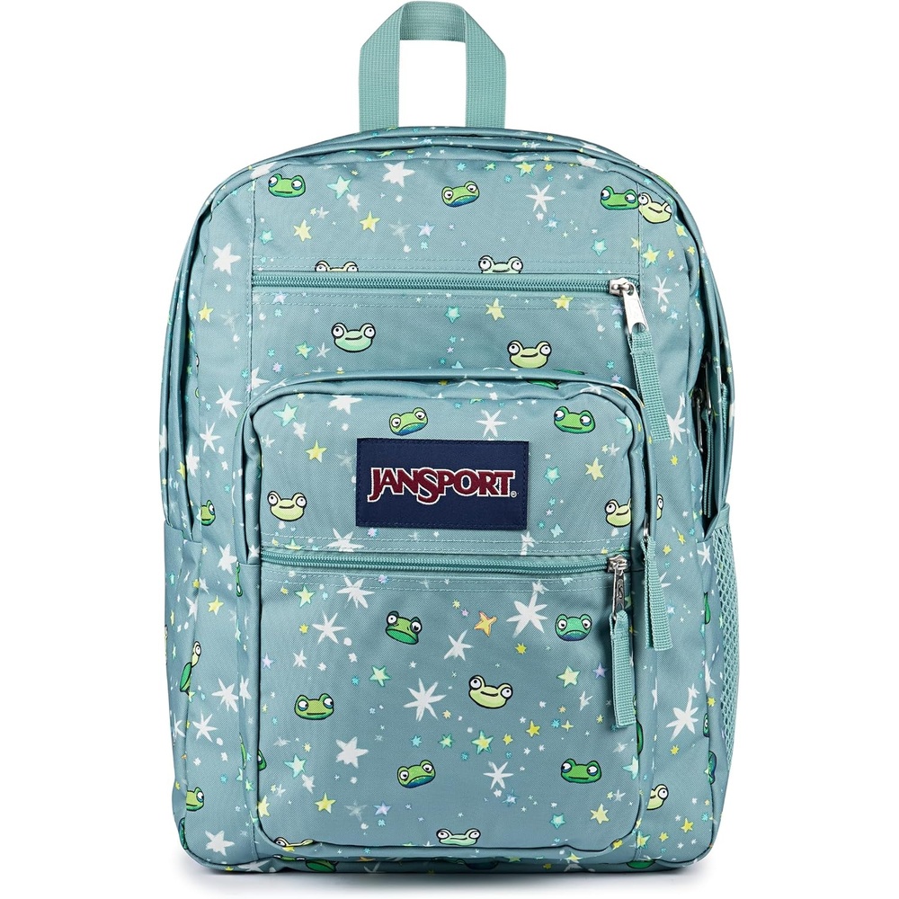image:imageJanSport Laptop Backpack  Computer Bag with 2 Compartments Ergonomic Shoulder Straps 15 Laptop Sleeve Haul Handle  Cyberspace GalaxyLeapin Lillies