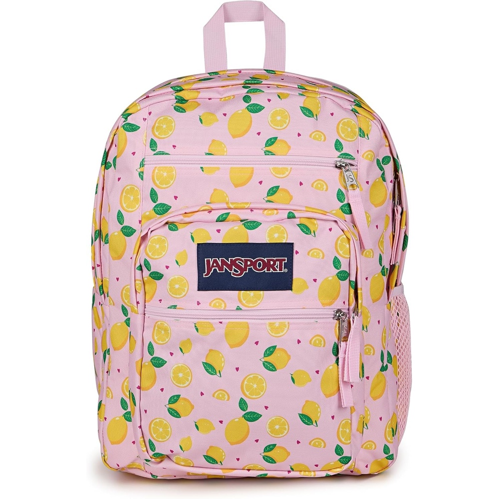 image:imageJanSport Laptop Backpack  Computer Bag with 2 Compartments Ergonomic Shoulder Straps 15 Laptop Sleeve Haul Handle  Cyberspace GalaxyLemonade Stand Pink