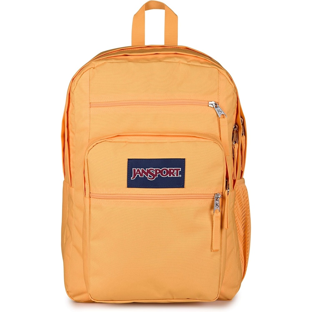 image:imageJanSport Laptop Backpack Computer Bag with 2 Compartments Ergonomic Shoulder Straps 15 Laptop Sleeve Haul Handle Cyberspace GalaxyOrange Soda