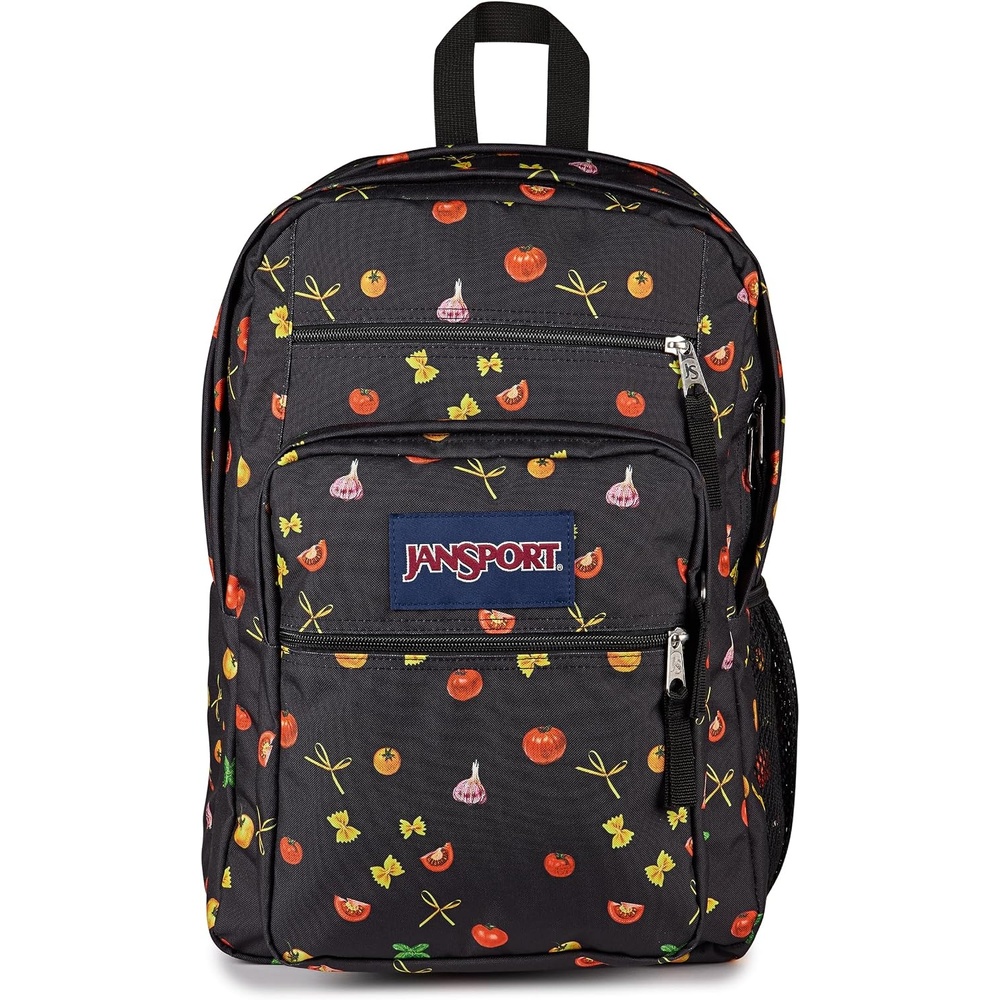 image:imageJanSport Laptop Backpack Computer Bag with 2 Compartments Ergonomic Shoulder Straps 15 Laptop Sleeve Haul Handle Cyberspace GalaxyPasta Party