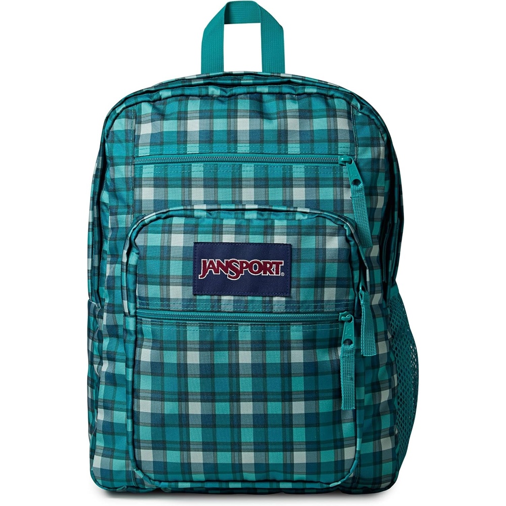 image:imageJanSport Laptop Backpack Computer Bag with 2 Compartments Ergonomic Shoulder Straps 15 Laptop Sleeve Haul Handle Cyberspace GalaxyPlaid Vibes Totally Teal