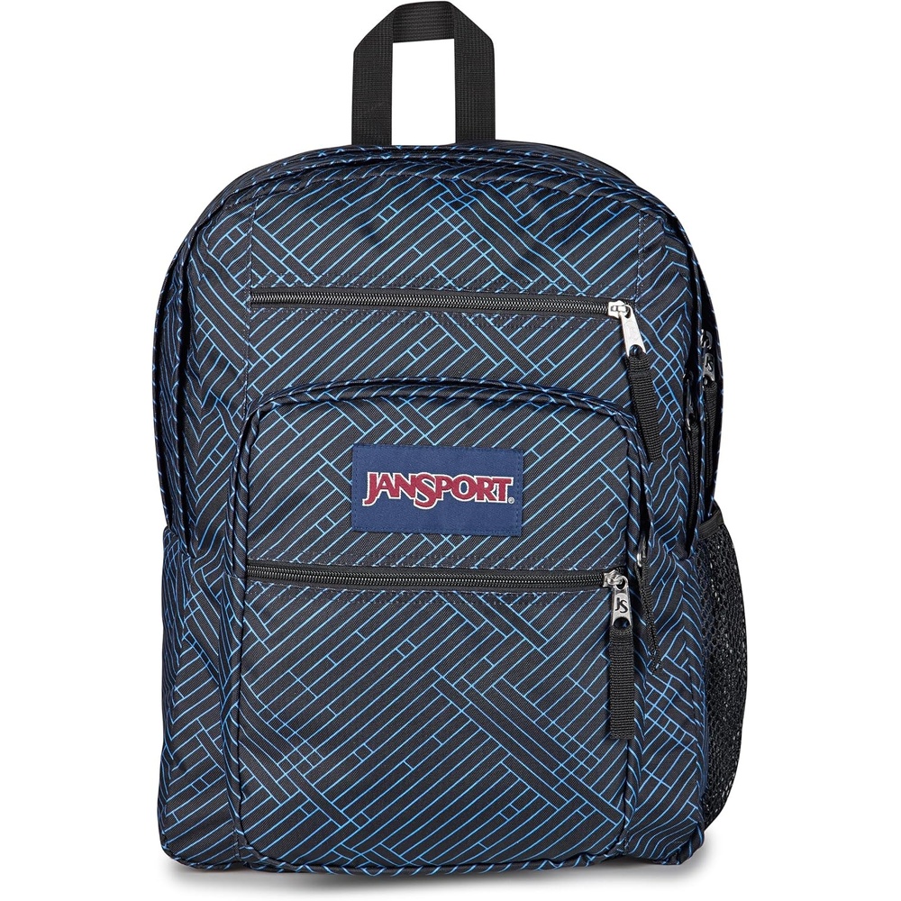 image:imageJanSport Laptop Backpack Computer Bag with 2 Compartments Ergonomic Shoulder Straps 15 Laptop Sleeve Haul Handle Cyberspace GalaxyTeam Stripes