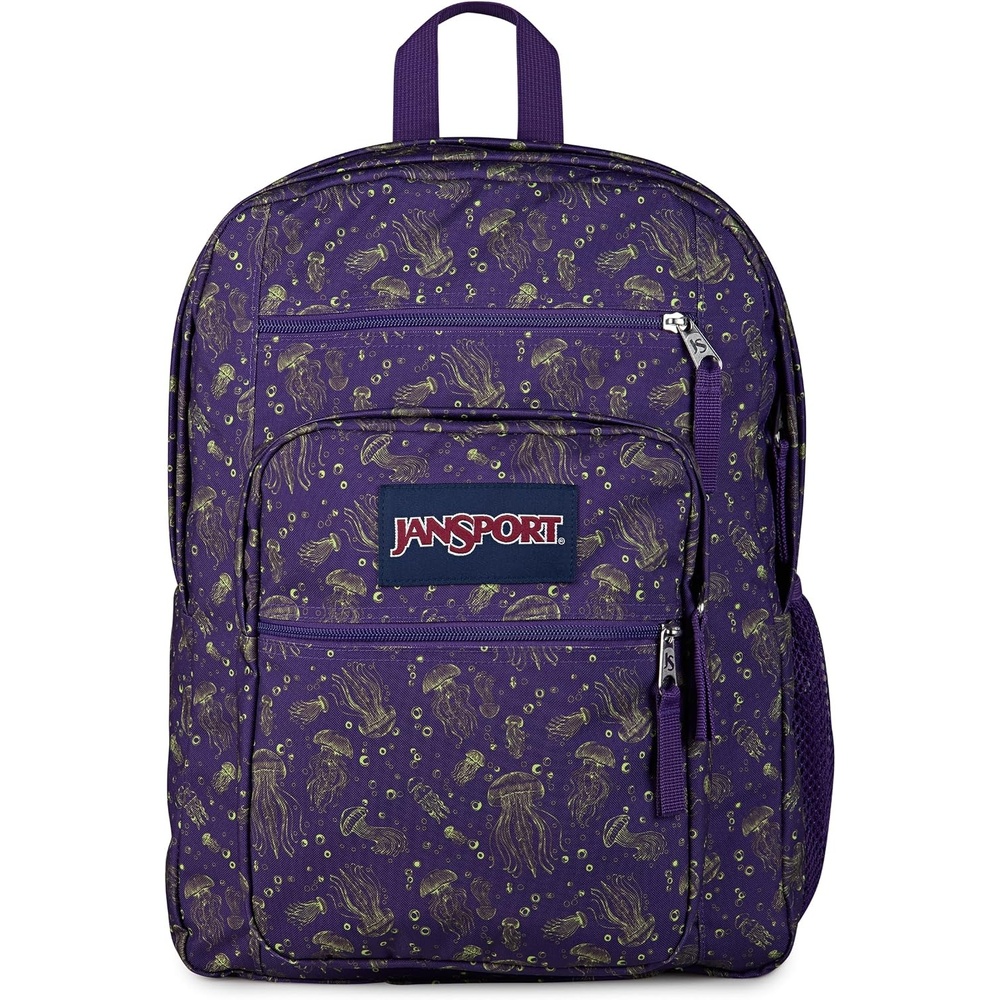image:imageJanSport Laptop Backpack Computer Bag with 2 Compartments Ergonomic Shoulder Straps 15 Laptop Sleeve Haul Handle Cyberspace GalaxyVery Jelly