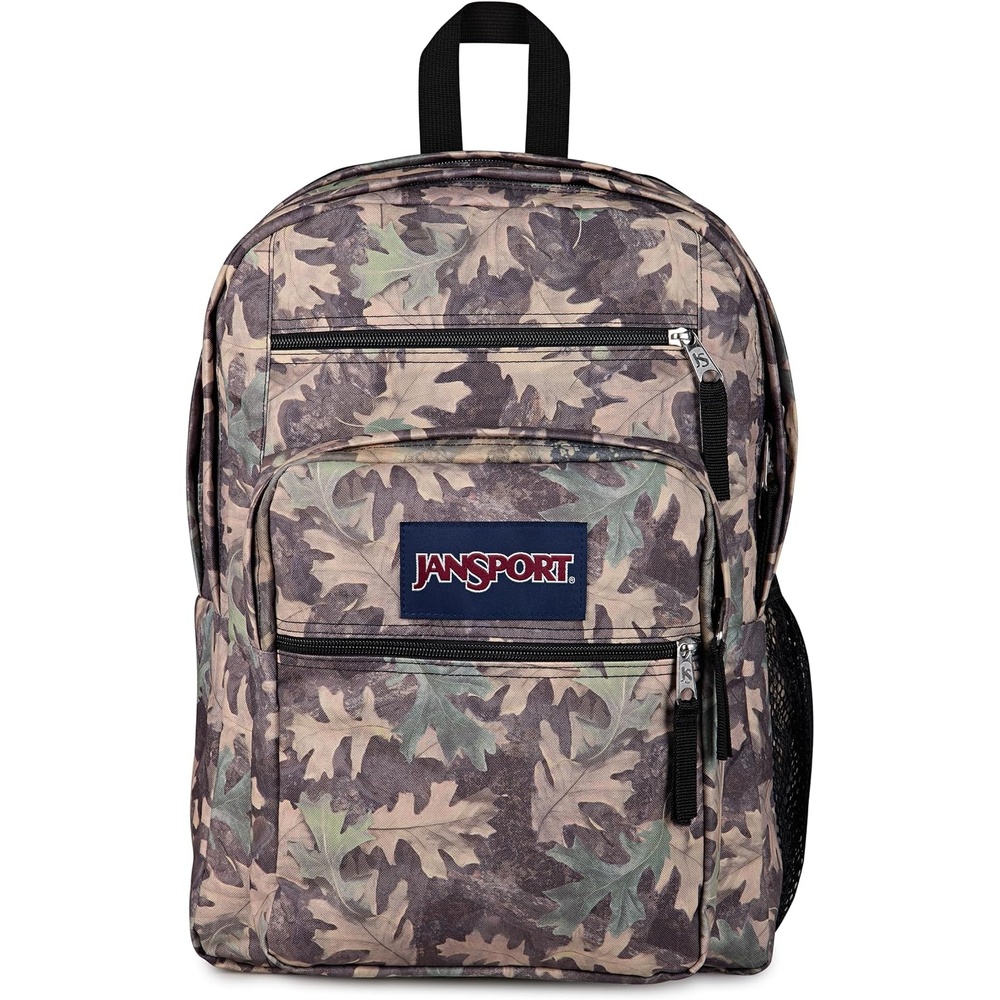 image:imageJanSport Laptop Backpack  Computer Bag with 2 Compartments Ergonomic Shoulder Straps 15 Laptop Sleeve Haul Handle  Cyberspace GalaxyWoodland Camo