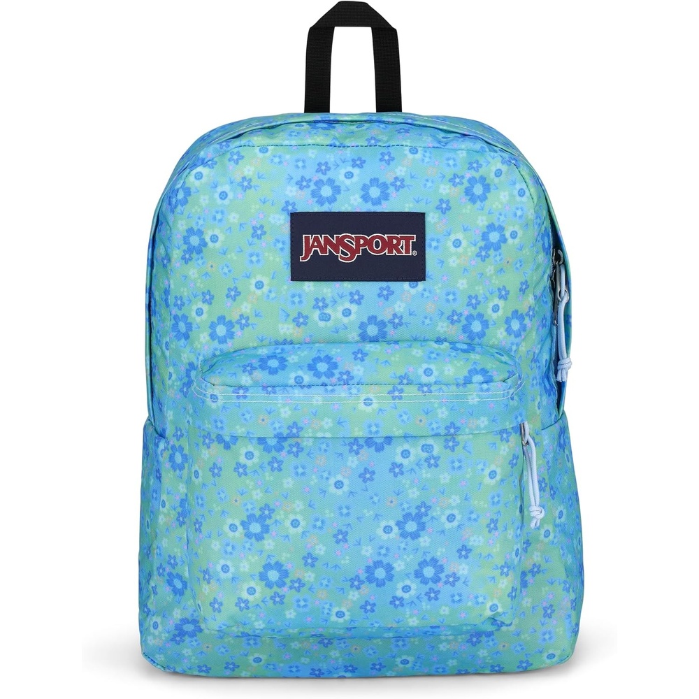 image:imageJanSport SuperBreak One Backpack Navy Durable Lightweight Bag with 1 Main Compartment Front Utility Pocket with Builtin Organizer Premium BackpackBaby Blossom Blue