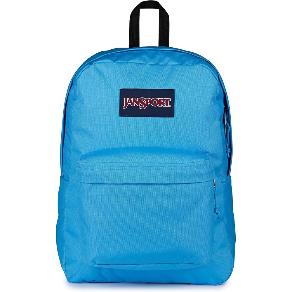 image:imageJanSport SuperBreak One Backpack Navy Durable Lightweight Bag with 1 Main Compartment Front Utility Pocket with Builtin Organizer Premium BackpackElectric Azul