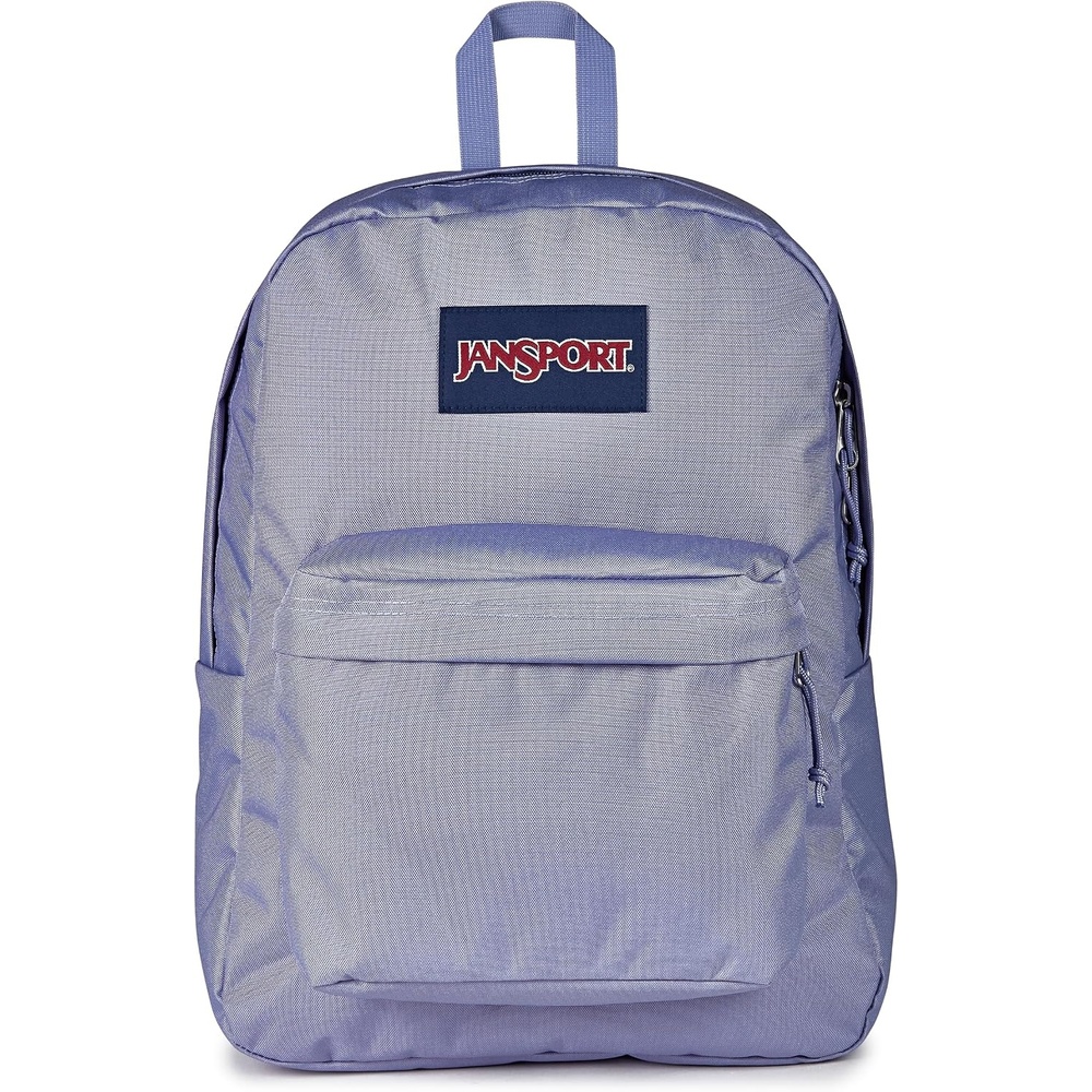 image:imageJanSport SuperBreak One Backpack Navy Durable Lightweight Bag with 1 Main Compartment Front Utility Pocket with Builtin Organizer Premium BackpackLavender Ash