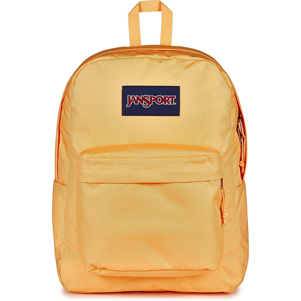 image:imageJanSport SuperBreak One Backpack Navy Durable Lightweight Bag with 1 Main Compartment Front Utility Pocket with Builtin Organizer Premium BackpackOrange Soda