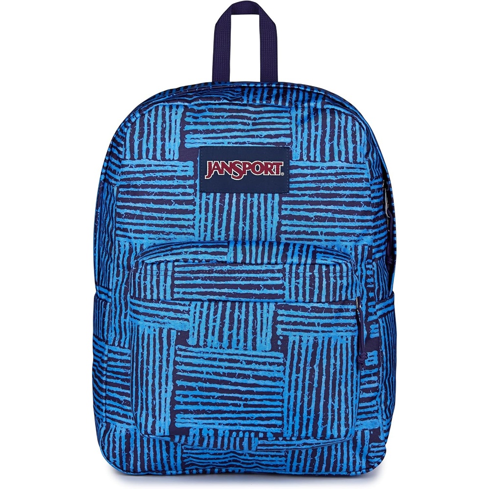 image:imageJanSport SuperBreak One Backpack Navy Durable Lightweight Bag with 1 Main Compartment Front Utility Pocket with Builtin Organizer Premium BackpackThreaded