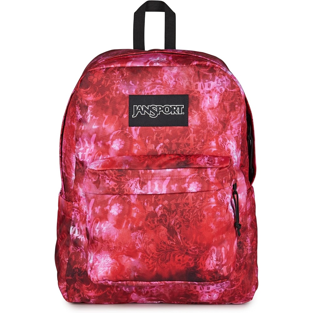 image:imageJanSport SuperBreak Plus BackpackAfflicted Dyed Red