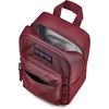 JanSport Big Break Insulated Lunch Bag – Small Soft-Sided Cooler Ideal for Class, Work, or Meal Prep, Black(Cherry Lacquer)