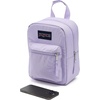 JanSport Big Break Insulated Lunch Bag – Small Soft-Sided Cooler Ideal for Class, Work, or Meal Prep, Black(Pastel Lilac)