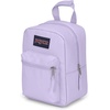 JanSport Big Break Insulated Lunch Bag – Small Soft-Sided Cooler Ideal for Class, Work, or Meal Prep, Black(Pastel Lilac)