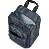 JanSport Big Break Insulated Lunch Bag – Small Soft-Sided Cooler Ideal for Class, Work, or Meal Prep, Black(Team Stripes)