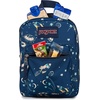 JanSport Big Break Insulated Lunch Bag – Small Soft-Sided Cooler Ideal for Class, Work, or Meal Prep, Black(Vortex Voyage)