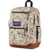 JanSport Cool Backpack, with 15-inch Laptop Sleeve – Large Computer Bag Rucksack with 2 Compartments, Ergonomic Straps, Loden Frost | Ergonomic Straps, Waterbottle Pocket, Campus Weekender Travel Rucksack(Daisy Dreamscape)
